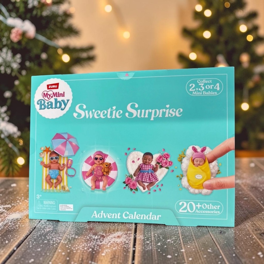 ZURU My Mini Baby Sweetie Surprise Christmas Advent Calendar 24 Surprises 2026